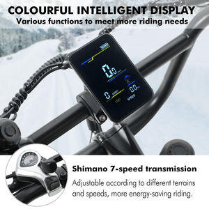 Drop Shipping EU/UK/US Warehouse Hidoes B9 <b>City</b> E-<b>Bike</b> 90KM Range 250W Motor Mountain Fat Tire Electric <b>Bike</b> - Product Image 3