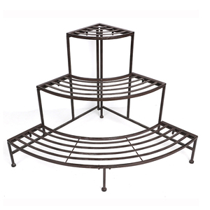 Offres Spéciales Haute Qualité En <span class=keywords><strong>Acier</strong></span> Inoxydable Et fer Supports de Plantes Ensemble Décoration De La Maison à 3 niveaux En <span class=keywords><strong>Acier</strong></span> En Métal Présentoir de Fleurs - Product Image 2