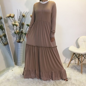 6378#Muslim Women <b>Maxi</b> Two-piece Prayer Dress With Head Covering Hijab Dress Arab Islamic Long Jilbab Prayer Clothing - Product Image 2