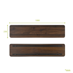 Soporte Elevador de Monitor de Madera SAMDI de 2 Niveles para Laptop con Altura Ajustable de 720-1170 mm y Accesorios Instalables, Organizador de Escritorio - Product Image 6