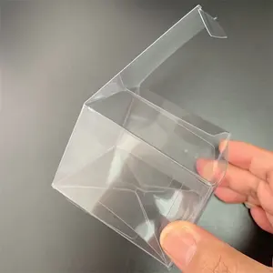 Acetato senza acido trasparente PVC PET imballaggio trasparente scatola di plastica per regali