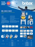 BR-1501C Machine à broder informatisée monotête pour casquettes, modèle très demandé, de qualité supérieure, fabriquée en Chine