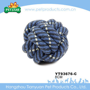 Mainan Kunyah Hewan Peliharaan Baru Kustom Bola Kunyah Anjing Bola Kunyah dan Tali Bola Mainan Hewan Peliharaan - Product Image 3