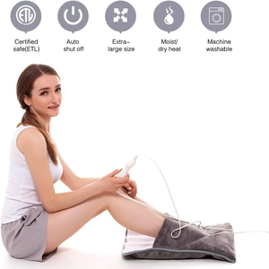 Healthpal Oem Best Office Usb Warmerfamily Electric Vibrating Heated Foot <strong>Warmers</strong> and Hand Mat <strong>for</strong> Men and <strong>Women</strong> Heat Foot Pain - Product Image 6