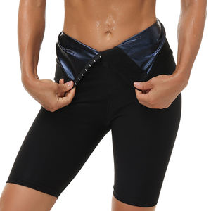 En gros, Leggings et Shorts de sudation amincissants pour femme, effet ventre plat, gaine amincissante, entraîneur de taille, thermiques à effet rapide - Product Image 5