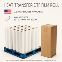 Film de transfert thermique PET de qualité supérieure, rouleau de 60 cm de large, antidérapant, pelable, rouleau PET pour presse à chaud pour vêtements