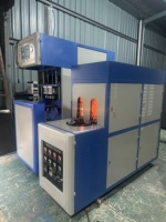 Máquina Sopladora de Botellas de Plástico Semiautomática RC-880 de Fabricación Industrial, Buen Precio y Buena Calidad