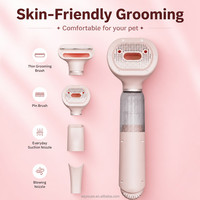 Aspirateur de toilettage silencieux pour chats et chiens, outil 3-en-1 pour l'élimination des poils, le toilettage et le séchage, idéal pour les propriétaires d'animaux occupés, offre en gros pour les détaillants
