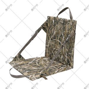 Cojín de Asiento Portátil de Camuflaje, Tela Oxford, Plegable, para Camping, Caza, Aire Libre, Rectangular, Tamaño Individual - Product Image 3