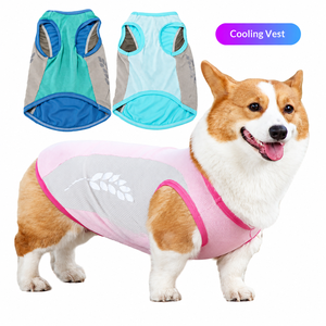 Gilet de refroidissement pour chien personnalisable OEM, réfléchissant, été, toutes tailles, fin, léger, respirant, pour Corgi, <span class=keywords><strong>Bouledogue</strong></span> français - Product Image 1