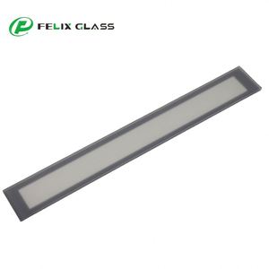Verre trempé personnalisé par le fabricant avec impression sérigraphique pour éclairage LED mural - Product Image 3