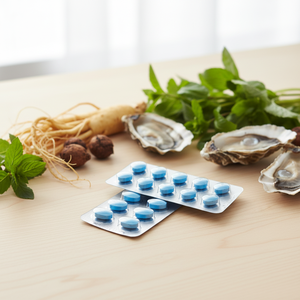 Comprimés énergétiques à base de plantes pour hommes, bleus, très demandés, favorisant la vitalité et le soutien immunitaire, effet longue durée. - Product Image 2