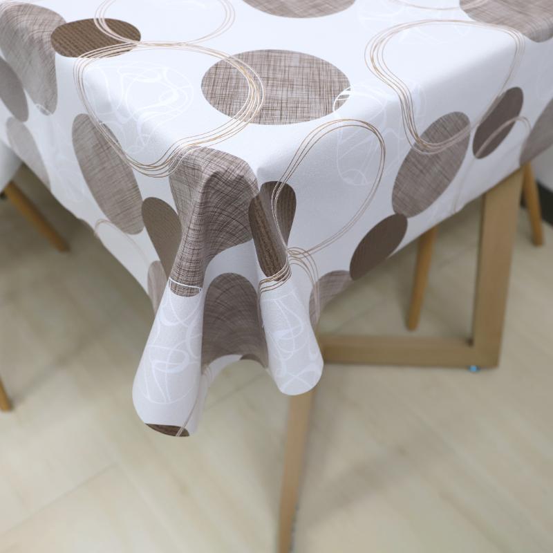 Boen Tablecloth Pvc Waterproof Table Cloth Table Cover Wholesale Customized Home Decoration