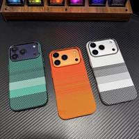 Funda Magnética Rígida de PC con Textura de Lujo para iPhone 18 17 16 15 14 13 Pro Max, Carcasa Protectora Antigolpes para Teléfono Móvil