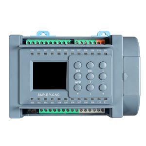 Huaqingjun 8-in 8-out Relay Output PLC Software RS485 Communication Modbus RTU plc for HVAC System