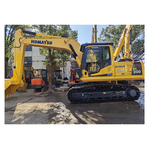 รถขุดมือสอง Komatsu PC200-8 ราคาถูก เครื่องขุดดิน อุปกรณ์ก่อสร้างสำหรับขาย - Product Image 1