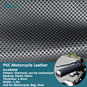 Cuir PVC Textile Élastique de 1,4 mm, Alliant Ductilité Supérieure et Motifs Diamantés en Relief pour une Prise en Main Confortable sur Moto - Product Image 1