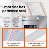 Máquina de Sellado al Vacío Eléctrica Comercial 640STD, Impermeable, con Control Digital, Automática, para Empacar en Bolsas/Folios, para Alimentos Secos