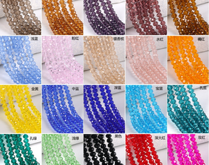 Cuentas de Cristal AB brillantes para fabricación de joyas, 10 <span class=keywords><strong>hebras</strong></span>/bolsa, venta al por mayor - Product Image 6