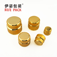 Pot en aluminium pour crème 5g 15g 20g 30g 50g 100g 200g avec verre opale pour vernis à ongles et huiles