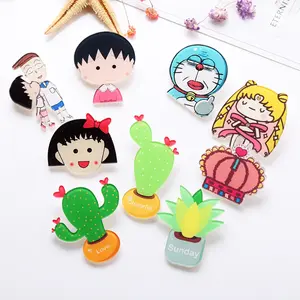 Bán Buôn Phim Hoạt Hình Vui Acrylic Huy Hiệu Huy Hiệu Trâm Đồ Trang Sức Acrylic Pins Cô Gái Khuyến Mại Quà Tặng