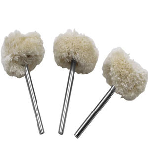<span class=keywords><strong>Brosse</strong></span> à polir les bijoux, tête de polissage en <span class=keywords><strong>feutre</strong></span> de coton, roue abrasive, tige de 2,35 mm, outil rotatif pour <span class=keywords><strong>perceuse</strong></span>, tête de polissage - Product Image 2