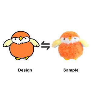 Nuevo Llavero de Peluche con Forma de Pájaro, Colgante de Animal de Peluche para Bolsa, Decoración <span class=keywords><strong>del</strong></span> Hogar, Regalo para Niñas, Anillo de Llavero de Pájaro Realista y Suave - Product Image 4