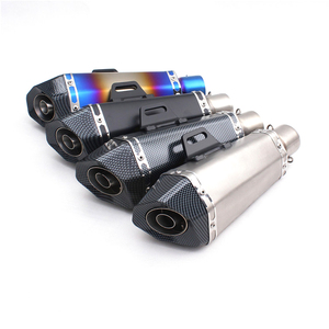 Silenciador de escape de motocicleta de acero inoxidable CBR <span class=keywords><strong>ER6N</strong></span> GSF XT660 51mm - Product Image 1