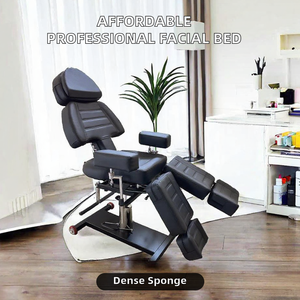 Cama de Masaje Facial Plegable de Metal Moderna a Precio Económico, Cama Profesional para Tatuajes para Salón de Belleza - Product Image 2