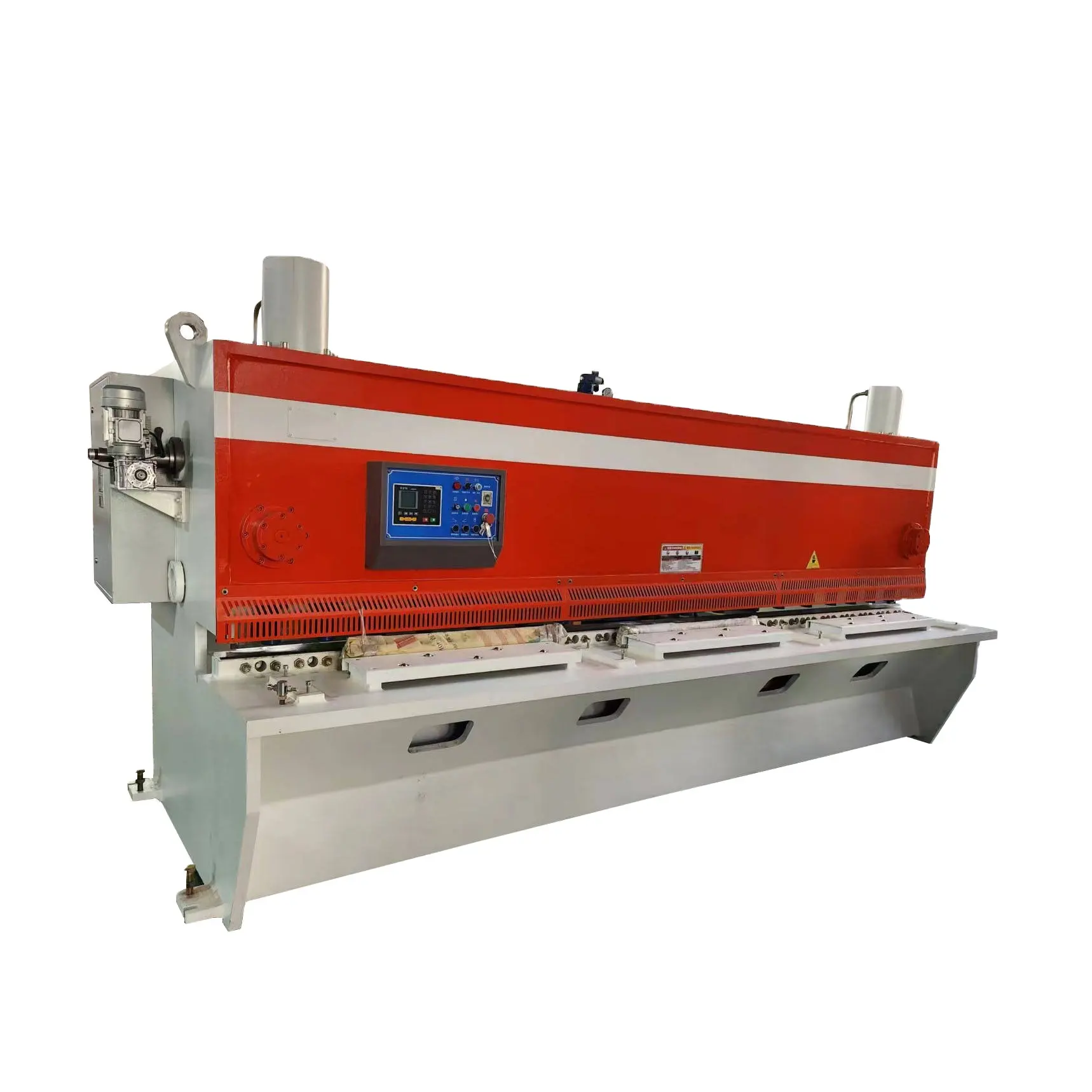 آلة تقطيع الألواح المعدنية الهيدروليكية الهيدروليكية Qc11y-12x4000 Cnc الشركات المصنعة