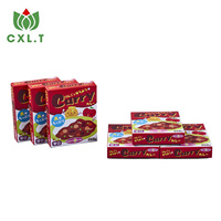 Boîte à biscuits en papier de qualité alimentaire écologique entièrement personnalisable et recyclable