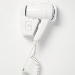 Sèche-cheveux mural professionnel de haute qualité 1200W pour hôtel, moteur CC, débit d'air de 75m3/h, garantie de 3 ans pour usage domestique - Product Image 2
