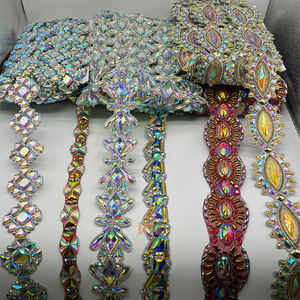 Garniture de carnaval 2025 <span class=keywords><strong>Rio</strong></span> De Janeiro Costume de carnaval fer sur AB résine strass coupe appliques accessoires - Product Image 5