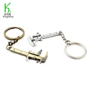 高品质定制无最小标志金属压铸金属卡钳钥匙链方便钥匙圈