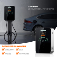 Pengisi Daya Mobil Listrik Tenaga Surya 22KW Baru 32A dengan Steker Tipe 2/GBT Kontrol APP IP54 OCPP 1.6J/2.0.1