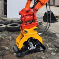 Compacteur de plaques hydraulique 3-40 tonnes, accessoire compacteur de sol vibrant pour excavatrice, moteur personnalisé CE OEM, garantie 1 an