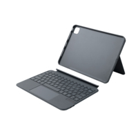 Funda con Teclado Bluetooth Inalámbrico Giratorio 360° para iPad 10.9 11 13" Air Pro, Cubierta Inteligente Transparente Desmontable para Samsung Tab