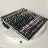 Table de mixage audio professionnelle Magic16 Blueteeth Mp3 Usb Console de mixage carte son avec 24 effecteurs DSP et lecteur grand écran