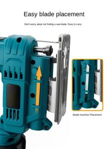 ปืนยิงตะปูไฟฟ้าลิเธียมยิงตะปูชาร์จได้เลื่อยโค้งไฟฟ้า - Product Image 6