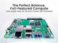 Carte mère industrielle Raspberry Pi CM0 avec Ethernet, extension GPIO, MIPI DSI, CSI, RTC, Watchdog, carte de développement embarquée