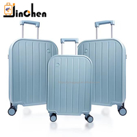 Nouvelle Arrivée Ensemble de Bagages Intelligents Unisexe avec Serrure à Code, Valise Rigide de Voyage Tendance en ABS, Luxe Classique