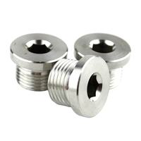 Bouchon de tuyau à tête Allen en acier inoxydable de haute qualité, moulé sous haute pression, filetage NPT/BSPT