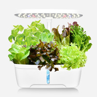 Système de culture hydroponique intelligent à LED pour intérieur, machine de culture de légumes et de plantes succulentes, culture sans terre, complément de croissance des plantes