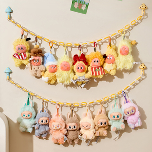 Support mural OEM en forme de champignon adorable avec chaîne réglable pour l'affichage et le rangement des jouets en peluche à la maison - Product Image 5