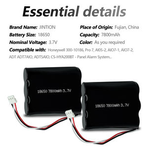18650 7800mAh 3.7V 18650 리튬 이온 배터리 셀 허니웰 300-10186 Pro 7 AI05-<span class=keywords><strong>2</strong></span> AIO7 ADT5AIO 패널 경보 시스템 - Product Image 3