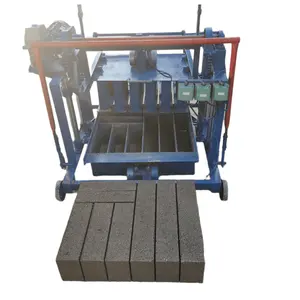 Customized molds to produce combined sizes of solid cement blocks.Electric Brick Press Molding Manufacturing Machine