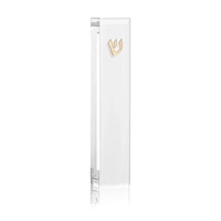 Estuche para Mezuzá de Acrílico Lucite Personalizado RAY YI, Soporte para Puerta Judaica de Tamaño Personalizado