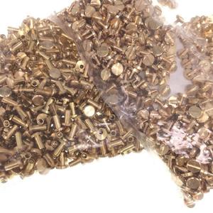 Juego de tornillos de libro de latón Chicago 10X6mm Kit de tornillos de encuadernación Chicago para decoración de cuero DIY remache de encuadernación - Product Image 4