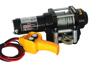 Treuil électrique à câble métallique de 12000 lbs avec télécommande sans fil 12v 24v 9500 lbs 4*4 treuil tout-terrain de voiture - Product Image 5