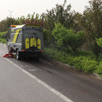 Balayeuse multifonctionnelle de quatrième génération balayeuse de voirie électrique pure